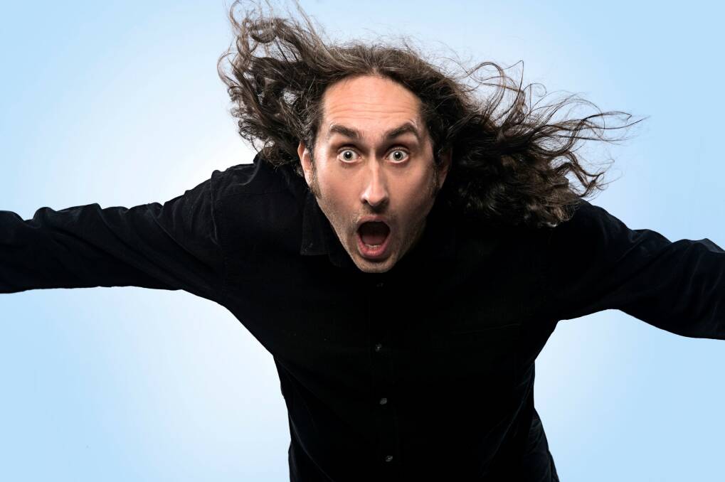 FUNNY STUFF: Veteran comic Ross Noble will perform at the Illawarra Performing Arts Centre on Saturday (April 13). He will perform his new show 'Humournoid'. Picture: Supplied