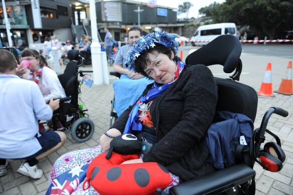 Wollongong City Councils Accessibility zone at Australia Day 2019. Picture: Supplied