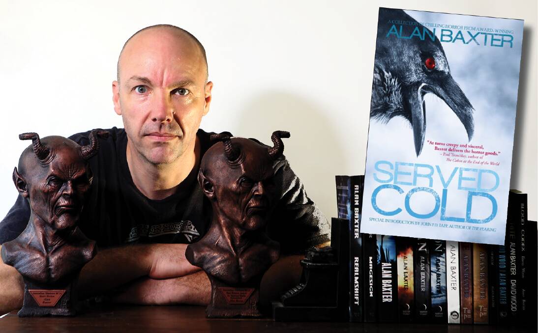 NEW RELEASE: Served Cold is the latest release from award-winning horror, supernatural thriller and dark fantasy author Alan Baxter. It's available in paperback and e-book formats. Picture: File image