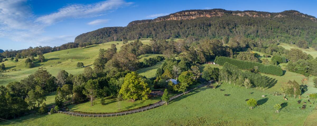 LISTED: In mid-2018, Farriss and wife Beth listed their Kangaroo Valley farm/cottage retreat after 30 years. 