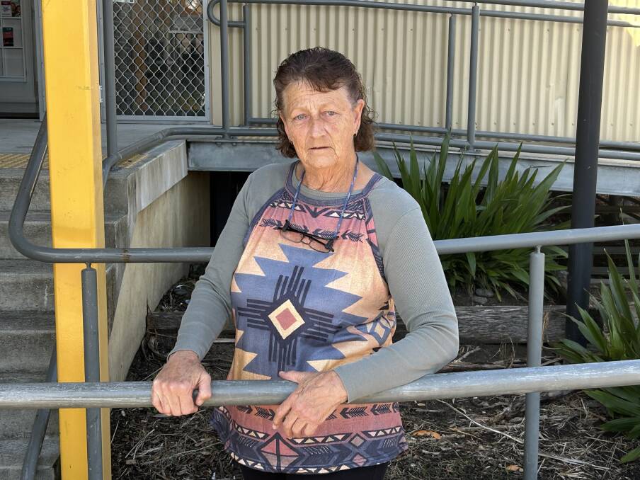 Kris Minter, 71, says navigating the rental market in the Illawarra, particularly in suburbs like Warilla had been challenging. Picture: Brendan Crabb 