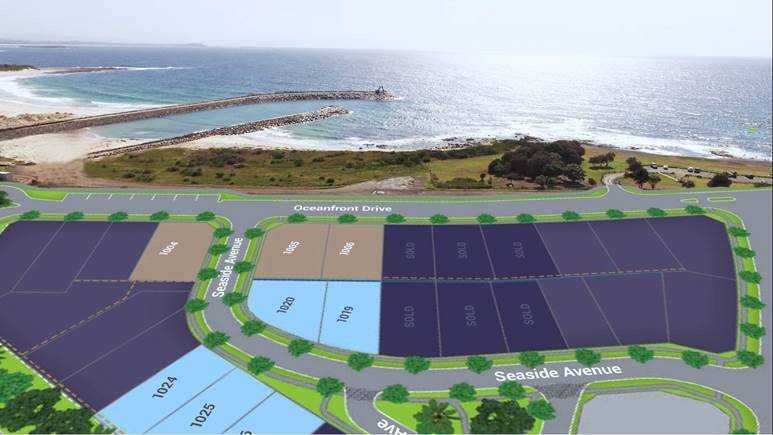 Stage 3 of the beachfront release. Picture: Supplied