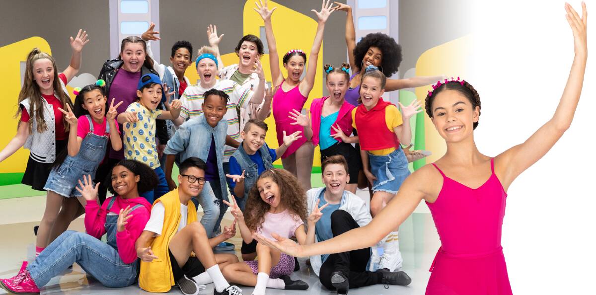 TELEVISION: Arielle Goedde (right) and the 'Kid Crew' in Ready Set Dance. The show launches on Monday, May 11 at 8.30am. Pictures: Supplied