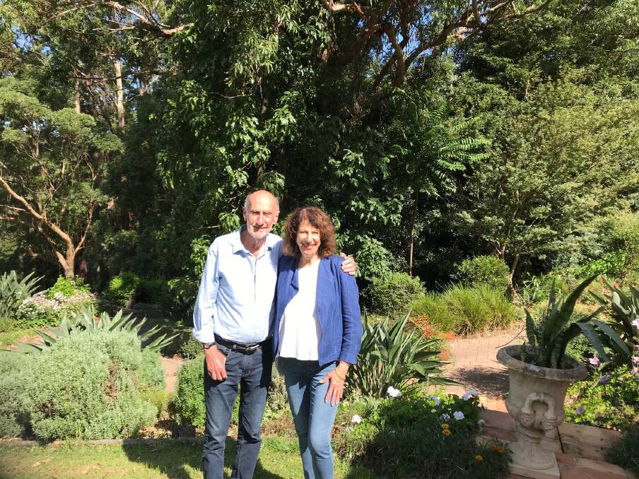 LOCATION: Owners Peter and Wendy McAra at the property. Do you have an interesting property story? Let us know at brendan.crabb@austcommunitymedia.com.au. Picture: Supplied