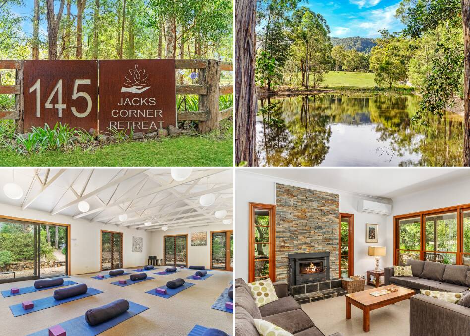 Jacks Corner Retreat is nestled amid 40 acres of unspoilt rainforest and native bushland in Kangaroo Valley.. Pictures: Supplied