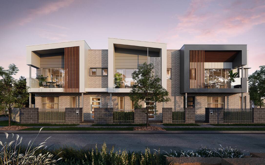 ARTIST'S IMPRESSION: The five homes will be located along The Promontory Drive, 145 metres from the harbour's edge. Picture: Supplied