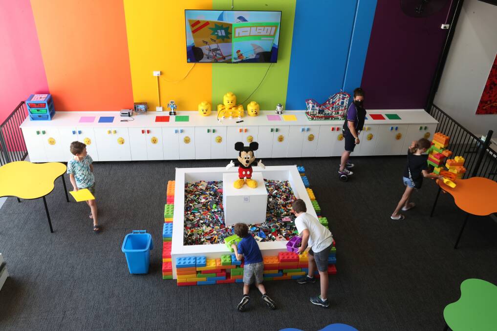 NEWLY OPENED: Banjo's Brix & Botz at Yallah is a science, technology, engineering and mathematics (STEM) create and play centre with a difference. For bookings, visit www.brixbotz.org. Picture: Robert Peet