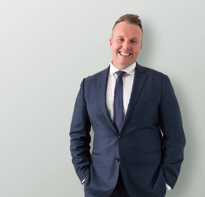 ON THE LIST: Co-principal of Belle Property Illawarra Jeremy Hodder made the Real Estate Business (REB) Top 100 Agents 2018 list. Picture: Supplied