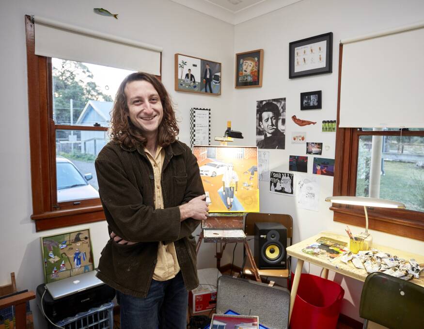 CREATIVE: Nick Santoro will be among the Illawarra artists taking part in the Sydney Contemporary this week. Sydney Contemporary opens to the public until September 15. Picture: Supplied