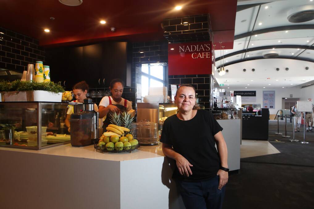 Sandy Srbinovski from Nadia's Cafe in Wollongong. Picture: Sylvia Liber