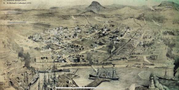 Wollongong in 1887. Picture: Supplied