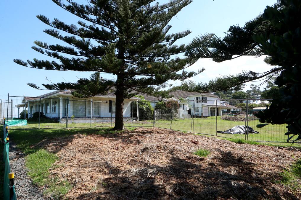 WORKS: Wollongong City Council approved a DA for 139 and 145 Lawrence Hargrave Drive, Austinmer in November 2017. Picture: Sylvia Liber