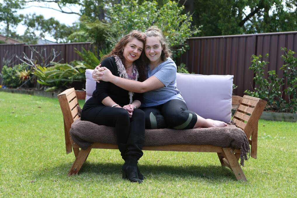 VITAL CAUSE: Tasha Armour, with daughter Mikayla, is raising funds for rare ovarian cancer research. Further details: https://rocinc.org.au/. Picture: Sylvia Liber