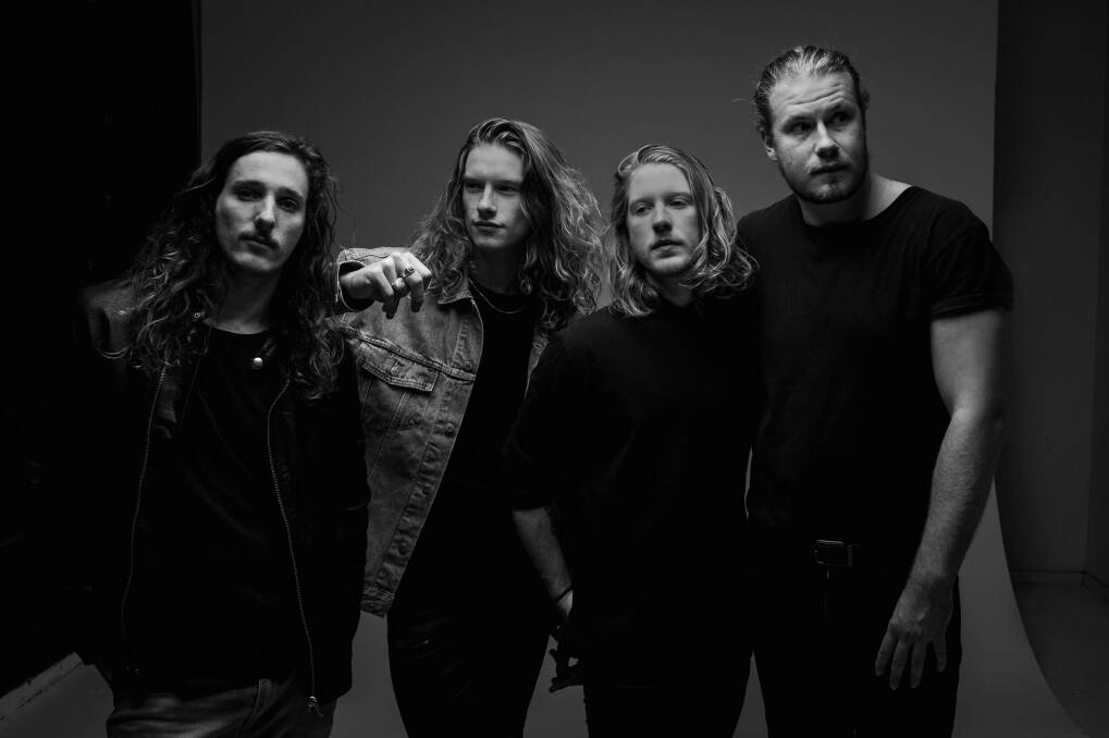 READY TO ROCK: Preparing for a busy end of 2019, South Coast rockers The Vanns will release their debut album Through The Walls later this month. Picture: Supplied