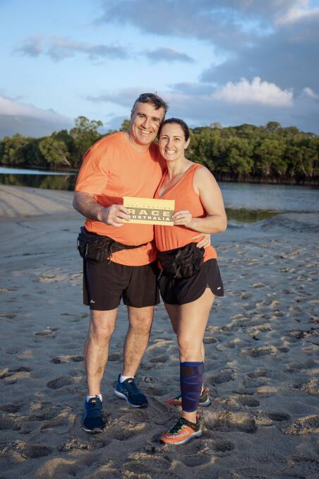 Balgownie postie Shane, 47, and his firefighter wife Deb, 40, will feature in the new season. Picture: Supplied