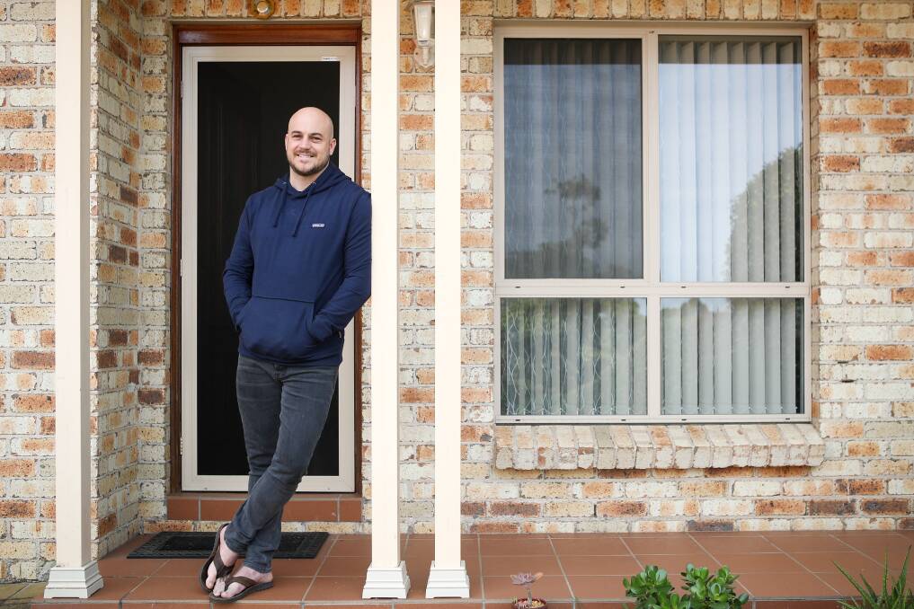 COMPETITIVE MARKET: First home buyer Michael Murray says he was surprised by the increased competition in the Illawarra property market during the pandemic. Picture: Adam McLean
