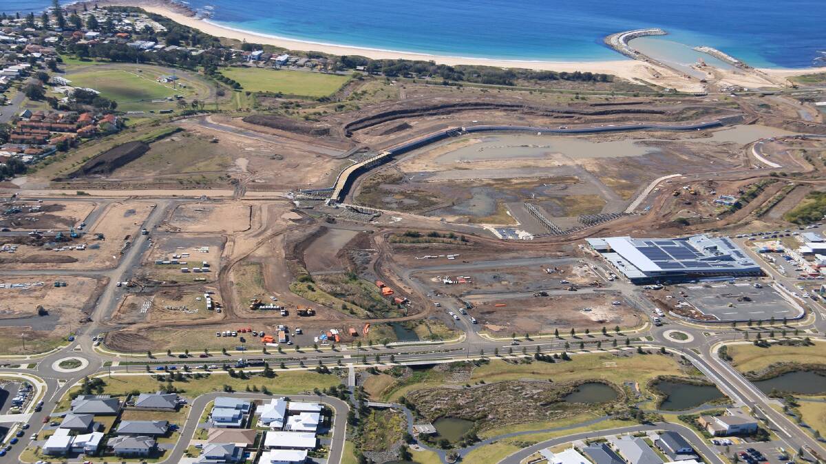 AERIAL VIEW: Shell Cove is a joint development between Shellharbour City Council and Frasers Property Australia. Picture: Supplied