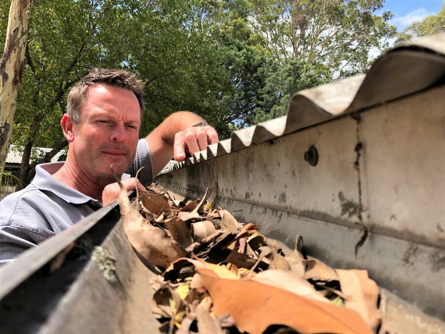 KEY ADVICE: TAFE NSW building and construction teacher Andrew Faulks has offered suggestions for what could be one of the most important jobs around your house this summer. Picture: Supplied
