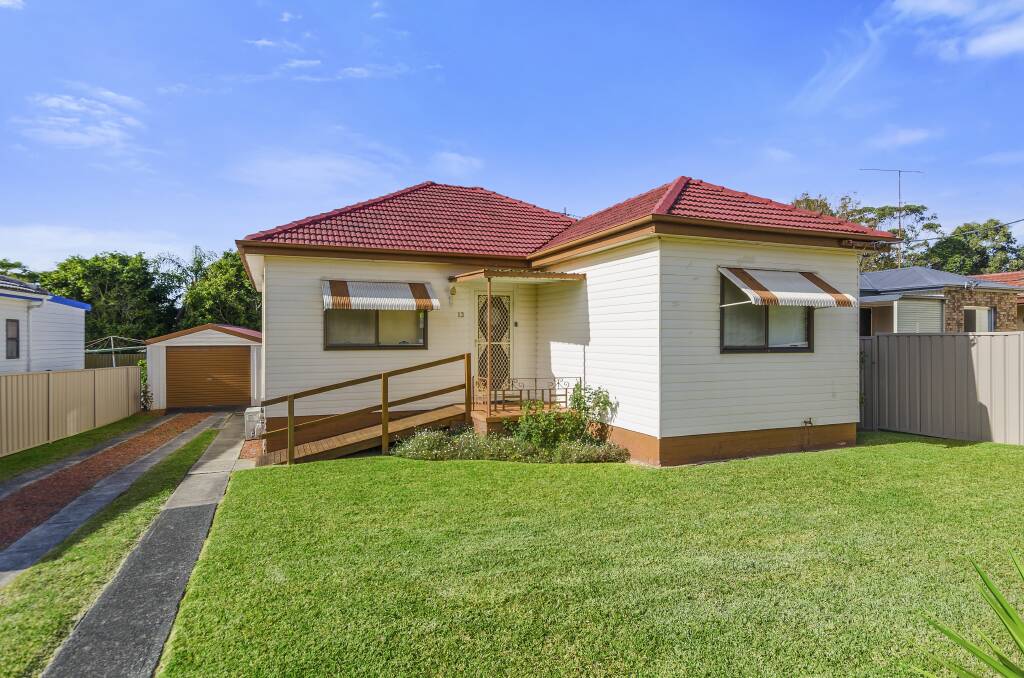 The property at 13 Railway Parade, Woonona. Do you have an interesting real estate story? Please email brendan.crabb@fairfaxmedia.com.au with details. 
