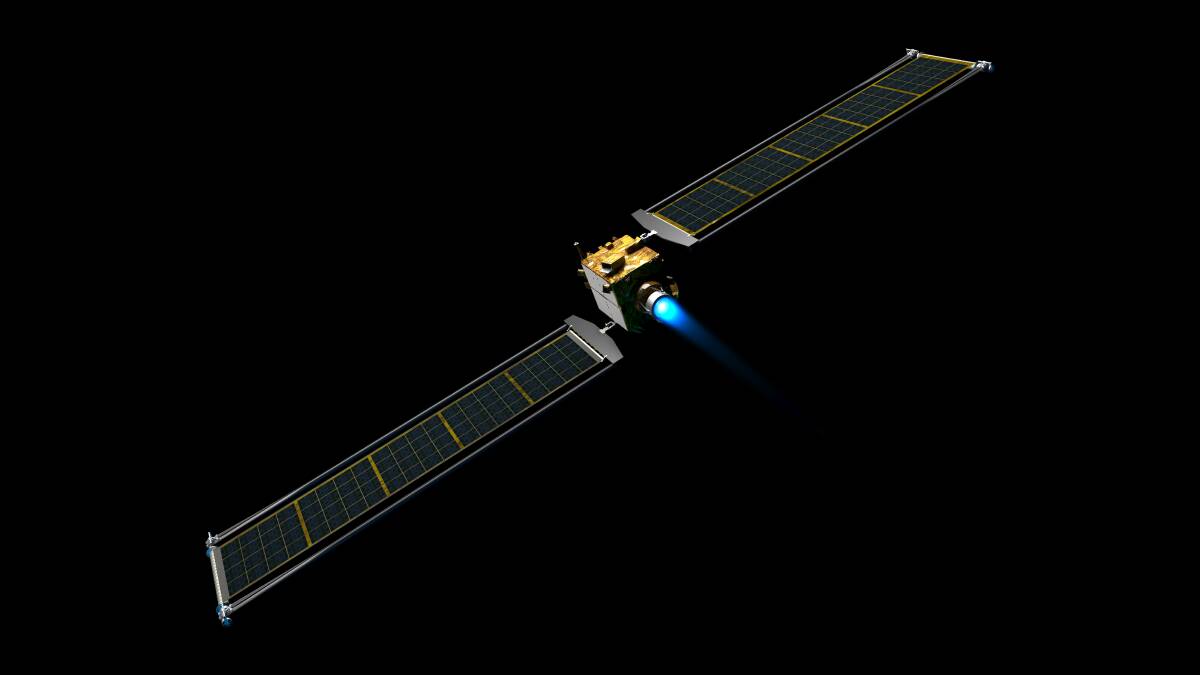 NASA will throw a DART at an asteroid later this week. Picture: NASA