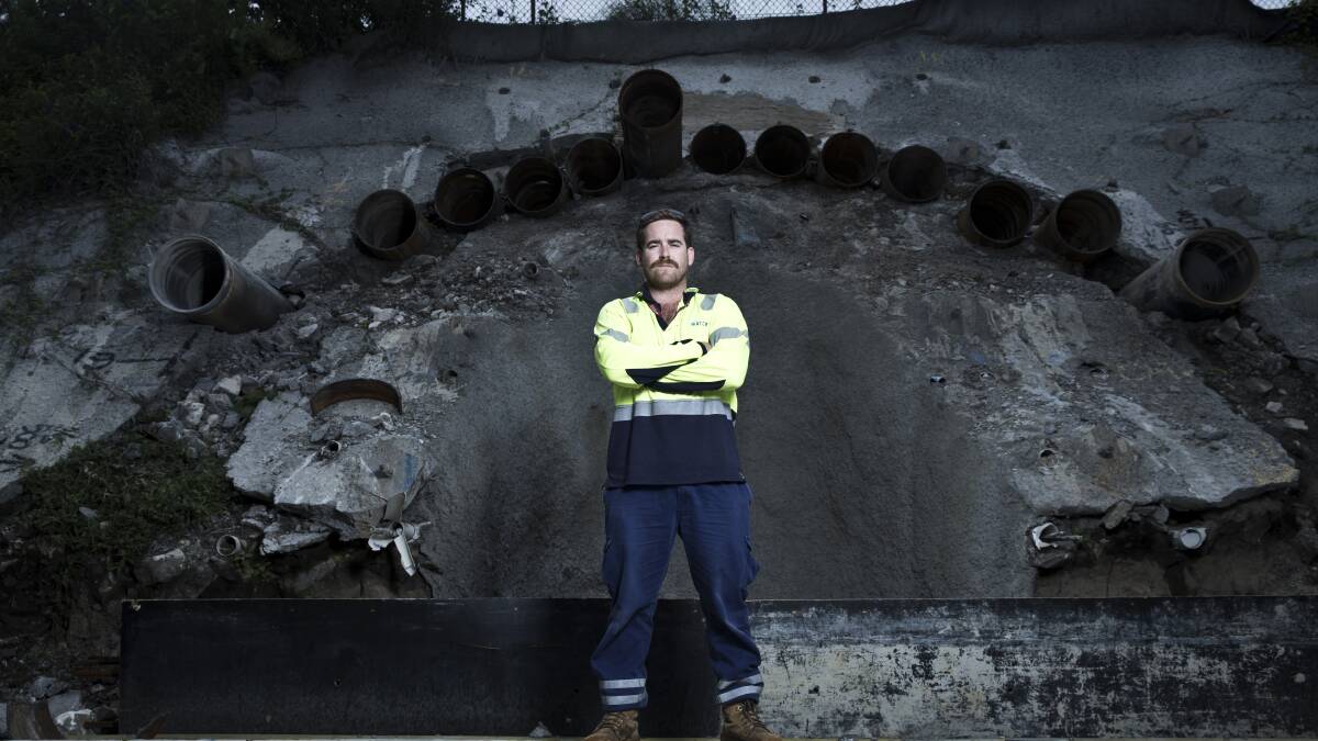 Stress and worry at work led Sydney hydrologist Mark Jacobsen to consider ending his life. Photo: Nic Walker
