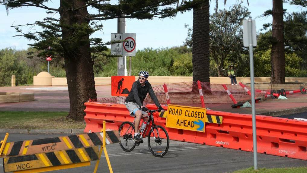 The set-up for Wollongong's Olympic-scale bike race will start this week, with organisers asking residents to be aware of "increased activity" around Lang Park and Marine Drive.