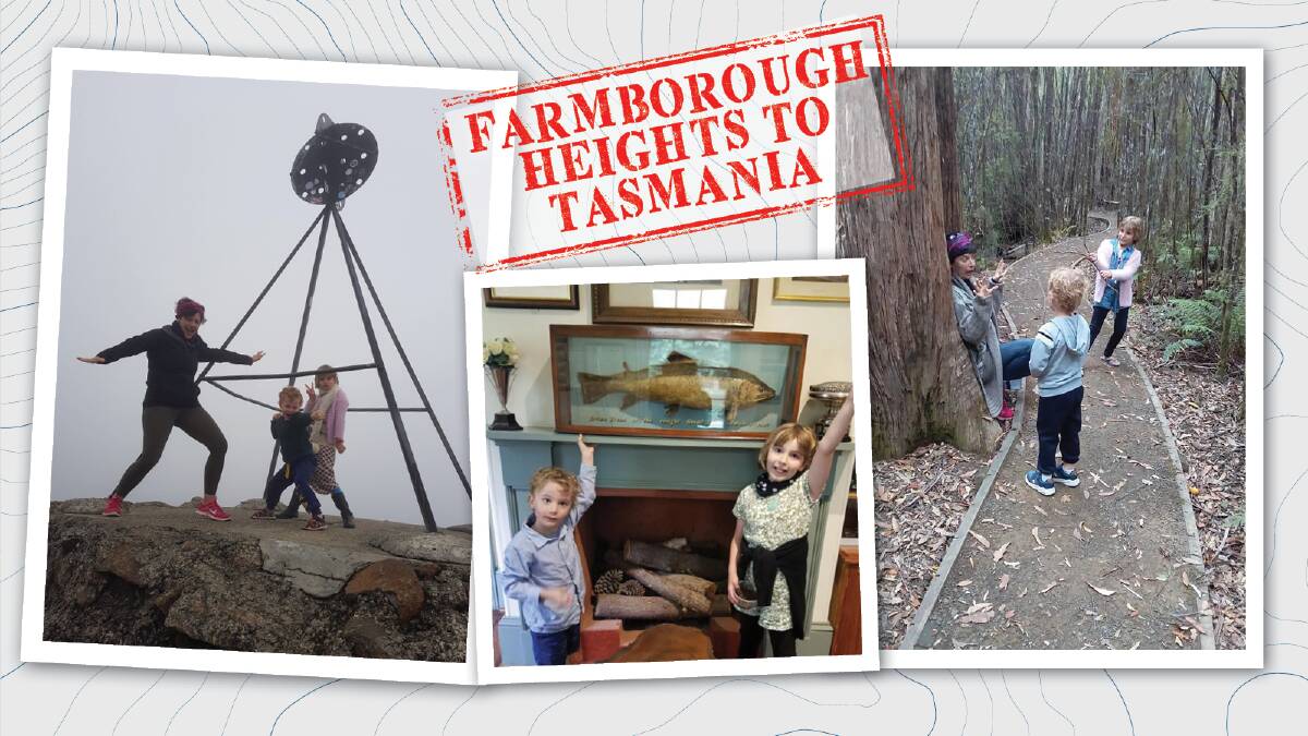 Jessica and Kjartan Johansen moved to Tasmania with their daughter Freija, 10,
and son, Sven, 8.