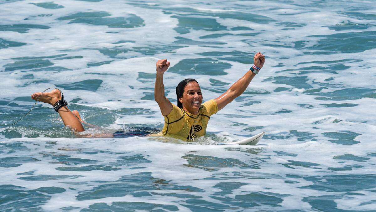 Sally Fitzgibbons wins World Surfing Games gold