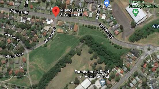 The accident happened on Waples Road, near Farmborough Road Public School.