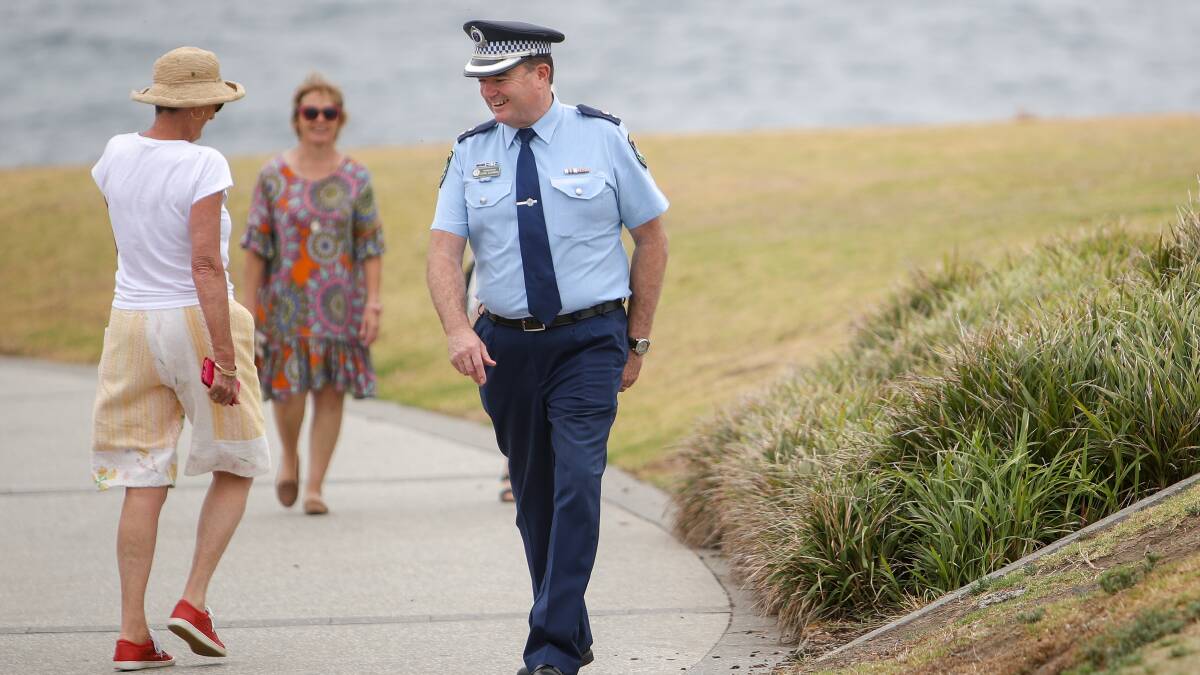 Wollongong's new police boss brings his tough stance on drugs to town