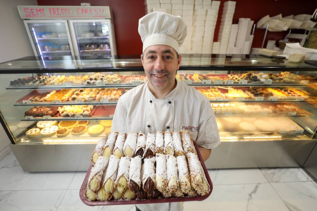 "I make it exactly the same as it was done 100 years ago," says Massimo Papa, who established his business in 2015. Picture: Adam McLean 