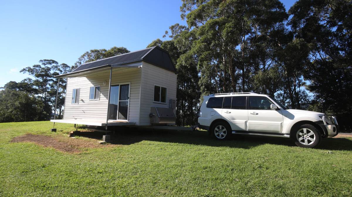 A Havenwood Tiny Homes model by Jamberoo builder Rick Smith. The homes start from $98,000.