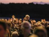 The crowd at last year's dawn service in Austinmer.