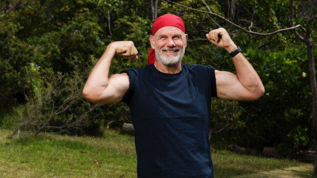 The newly fit and slim Peter FitzSimons: ''This year, instead of just talking about it, actually do it.'' Photo: James Brickwood
