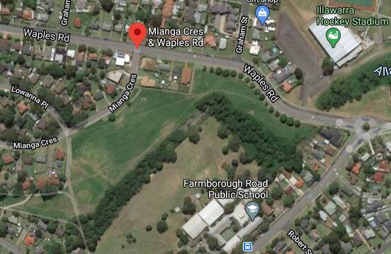 The accident happened on Waples Road, near Farmborough Road Public School.