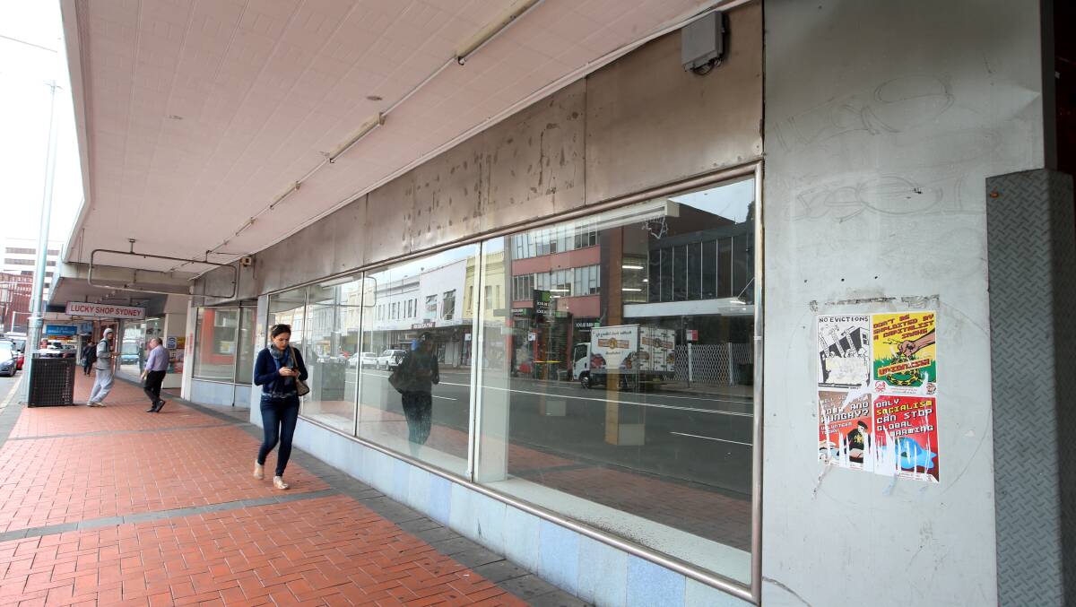 A walk along struggling Crown Street shows one in five shops empty
