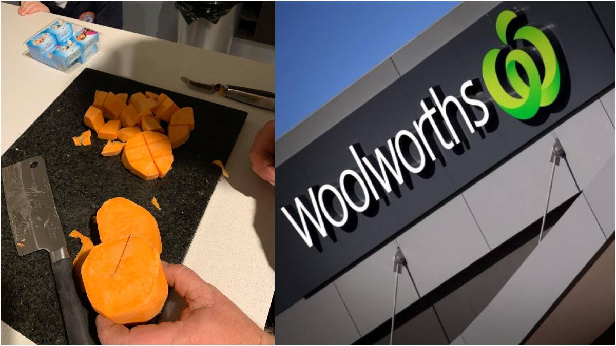 Woolies responds after needle found in sweet potato from Shellharbour store