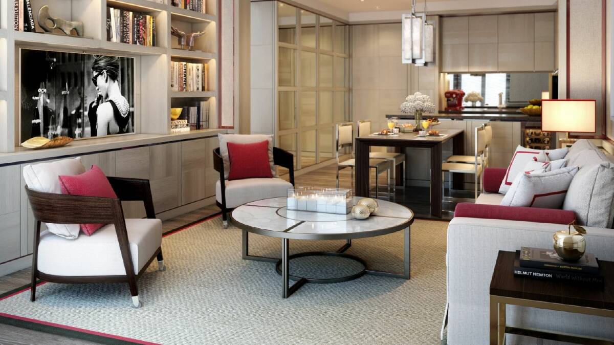 Embassy Gardens is arguably London’s poshest new apartment project. Photo: Artist’s impression


