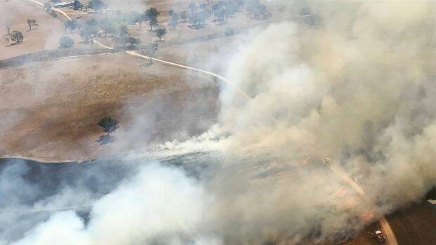 Bushfires starting early: the RFS says it will move forward the official fire season for nine local government areas. Photo: NSW Rural Fire Service
