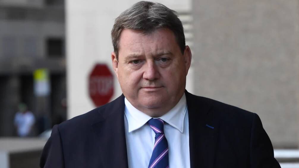 Strong support: Melbourne chairman Bart Campbell arrives at the Federal Court, where he backed the NRL's stance on player behaviour. Photo: AAP