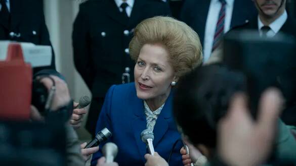  Margaret Thatchers election spoke to seismic shifts in UK politics. Des Willie/Netflix 