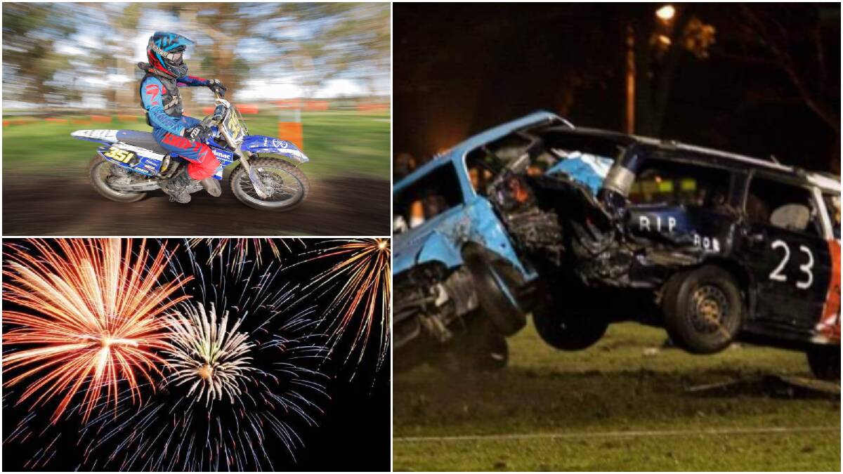 Motocross, tough trucks and fireworks are back.