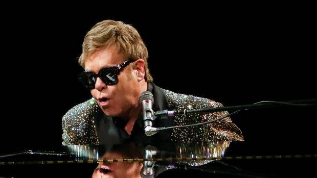 Rock legend Elton John is touring Australia, a country he says has the opportunity to end HIV transmission. Photo: Adam McLean
