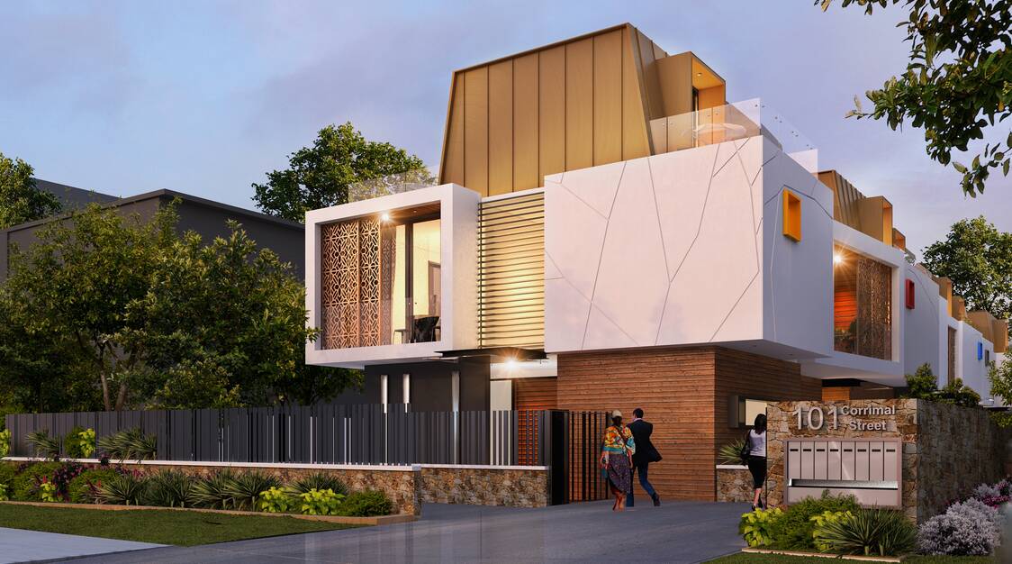 A Wollongong antique dealer's vision for a grand townhouse realised