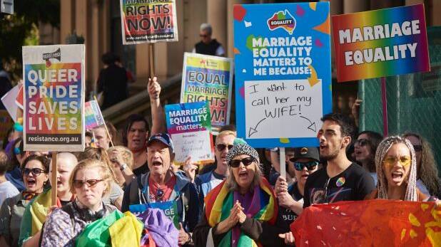 The deadline for enrolling to vote in the postal vote on same-sex marriage was midnight on August 24.  Photo: Aaron Bunch
