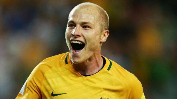  Aaron Mooy of the Socceroos Photo: Getty Images 