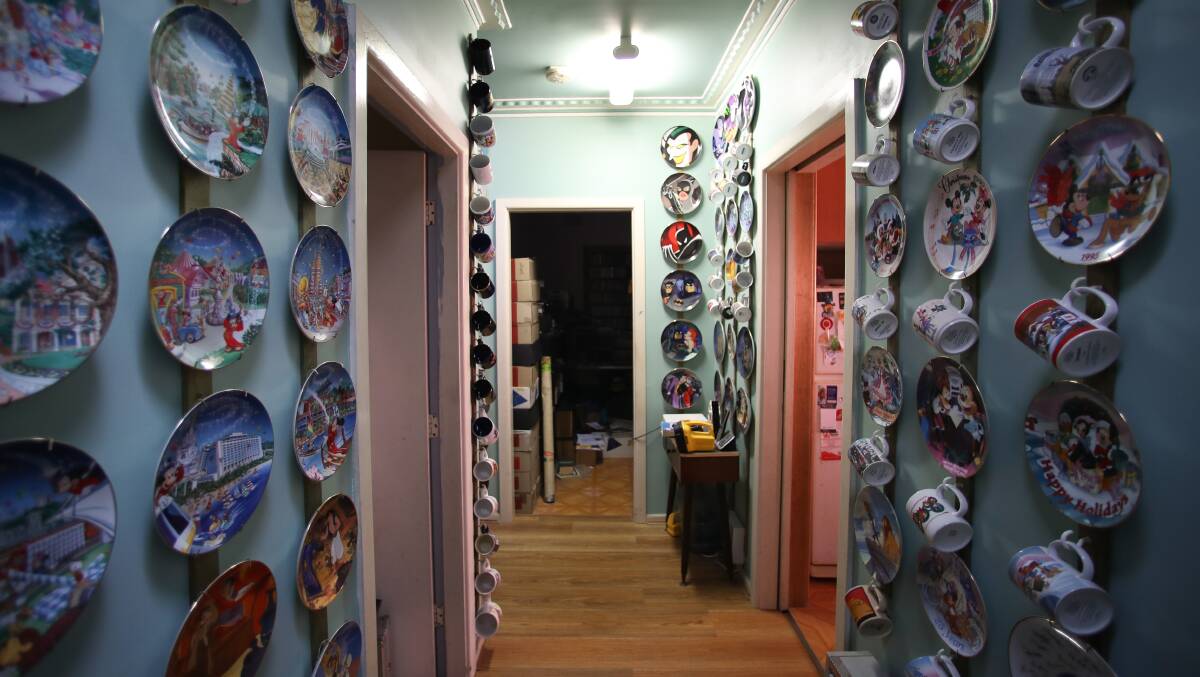 Barry* loves collecting, with every room in house dedicated to a different collection. Picture: Adam McLean