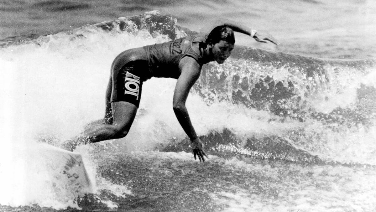 Shellharbour pro-surfer Jenny Gill. 
