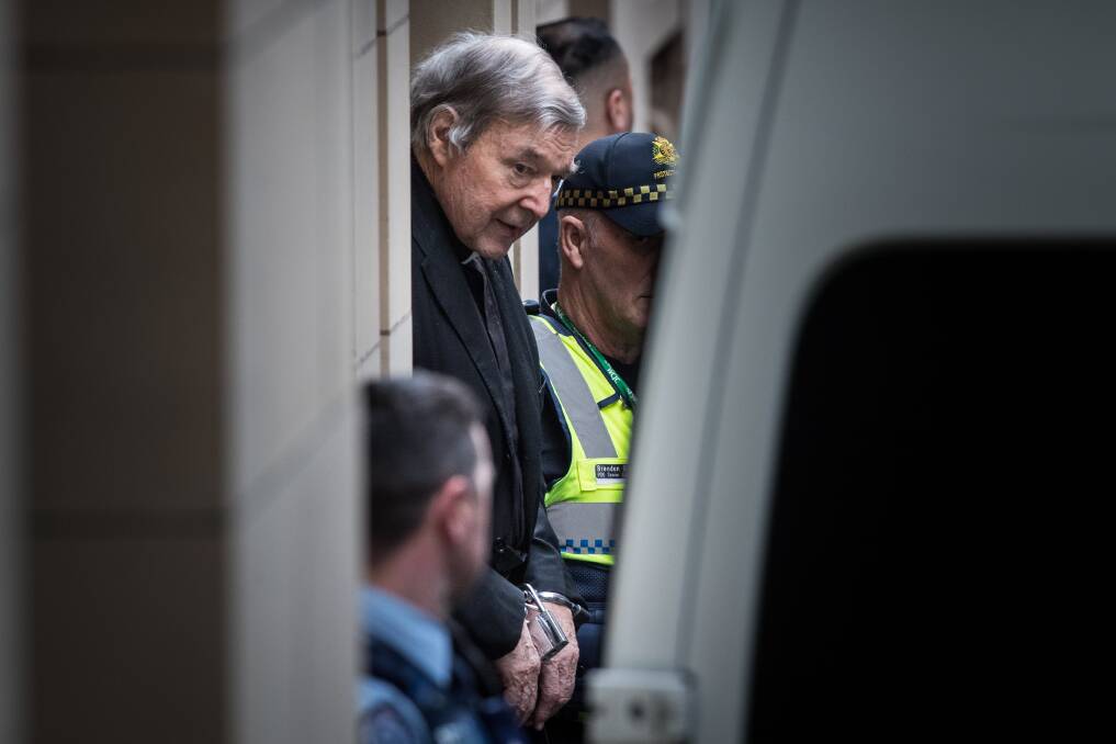 George Pell will serve out his prison term after Victoria's highest court rejected his appeal. Photo: Jason South