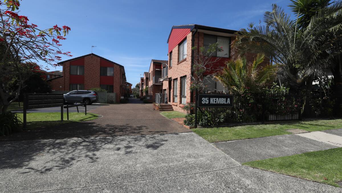 The route of the train line ran through the area now taken up by apartments at 35 Kembla Street. 